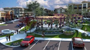 Agoura Town Center designed by pk:architecture