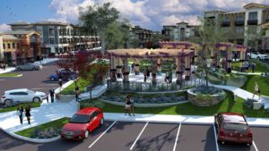 Agoura Town Center designed by pk:architecture